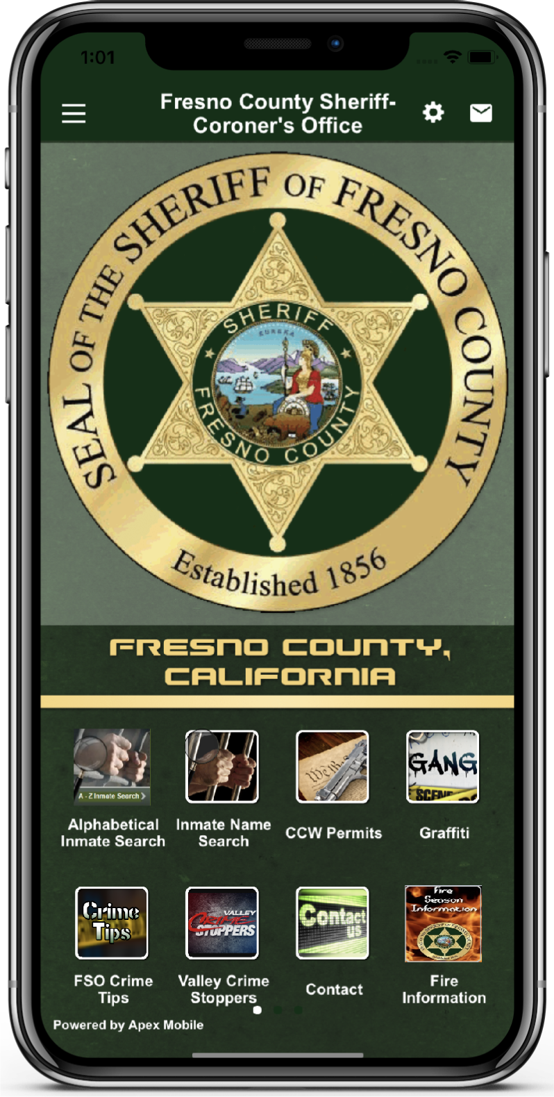 Fresno County Sheriff-Coroner's Office - Apex Mobile